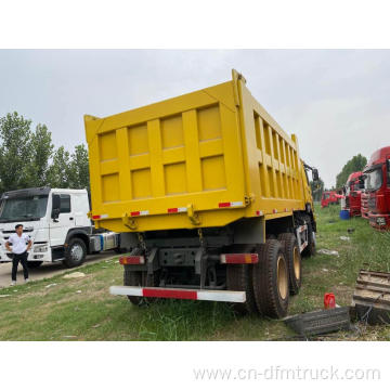 Second hand Howo dumper truck tipper truck